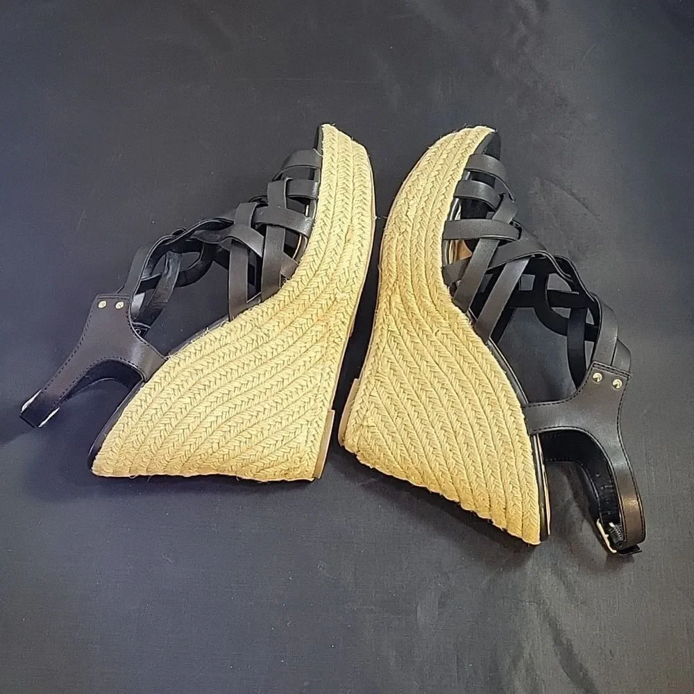 FEGALIECIOUS REINVIGORATE YOUR SUMMER  PLAITED LEATHER TWISTS   SANDALS